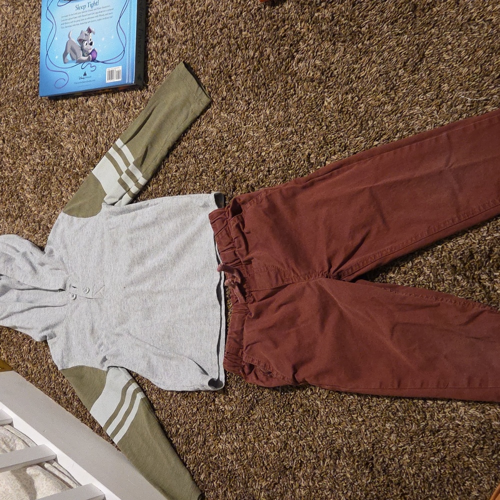 Wonder Nation Fall OUTFIT. Shirt And Pants